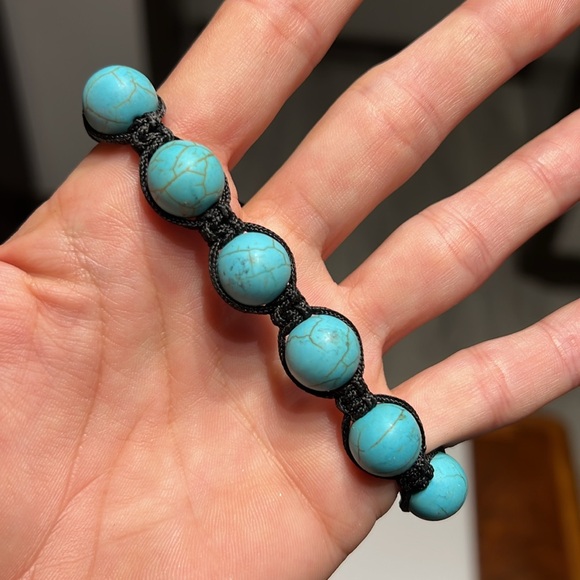 Vintage mix jewelry lot western sterling silver 9.25 turquoise necklace bracelet - Picture 10 of 13